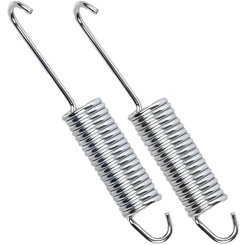 2 Pack 4-1/2 Inch Stainless Steel Recliner Chair Replacement Springs Parts