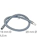 Produktbild LUTH Premium Profi Parts UNIVERSAL Ablaufschlauchverlängerung 1,5m gerade/gerade Waschmaschine Spülmaschine