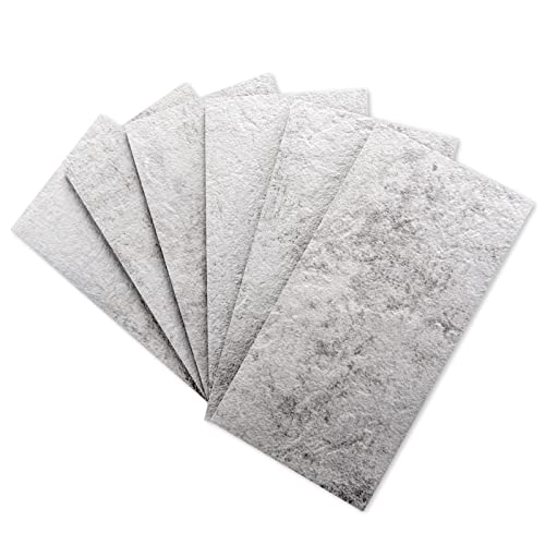 Image of Art3d 102-Pack Peel and Stick Backsplash, Natural Stone White