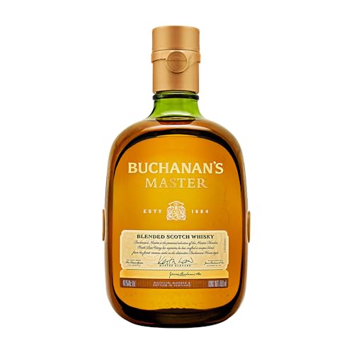 La Mejor Recopilación de Platinum Label de esta semana. 40 Buchanan's, Master 750ml, Whisky Escocés, Añejado 15 Años, Dulce y Cremoso, Aroma Fresco y Especiado