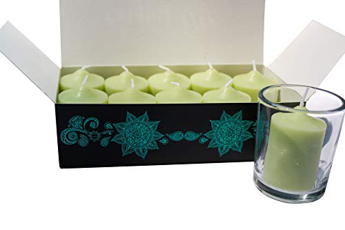 Enlightened Ambience Autumn Spiced Pears Scented Candle (Green, 10) #TOP1