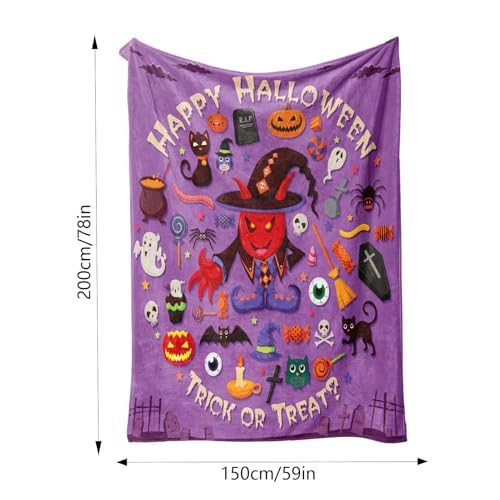 Plaids d'Halloween chauds pour vos soirées cinéma d'horreur en famille - 5