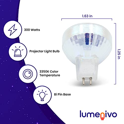 lámpara de proyector lumenivo EXR 300W 8V 3350K miniatura 2
