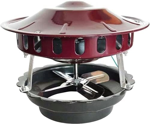 80W Chimney Exhaust Fan, Efficient Smoke Evacuator and Fireplace Draft Inducer for Optimal Flue Ventilation, Ideal Chimney Fan for Improved Airflow and Smoke Removal