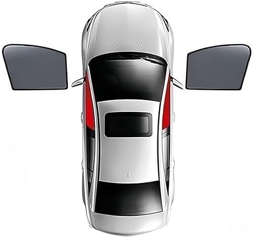 Tendine Tendine Parasole Laterali Per Auto Per Citroen C4 Picasso 5 Posti 2018-2019, 7 Pezzi, Protezione UV Magnetica, Oscuranti E Traspiranti Privacy.(2Pcs Front Doors)