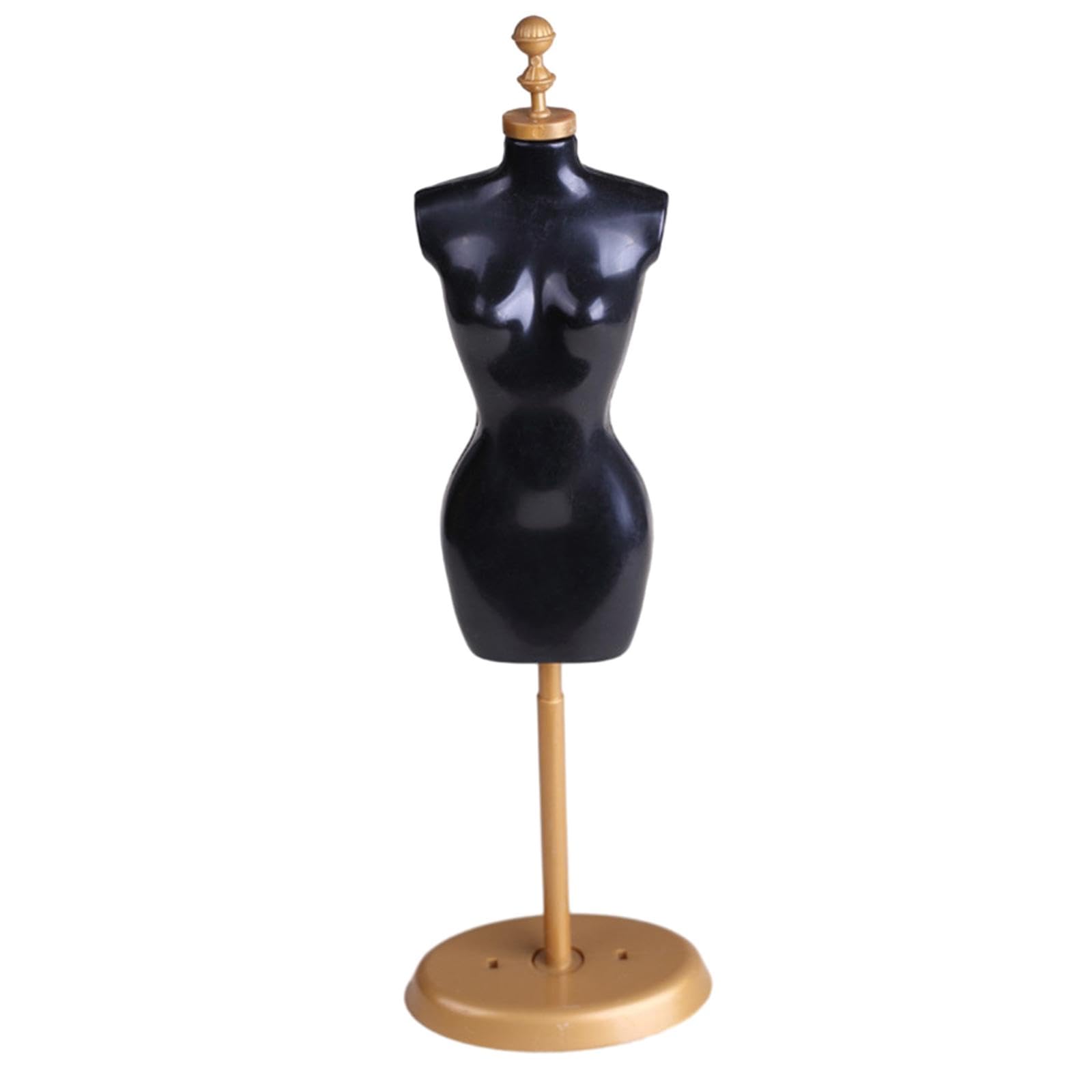 Meadawgs®Clothes Display Mannequin Stand Pretend Toy for 1/6 Dollhouse 12" Doll House Black|Dolls & Bears|Dolls & Bears|Dolls & Bears|1 Dollhouse Clothes Display Mannequin Model Stand-image-23