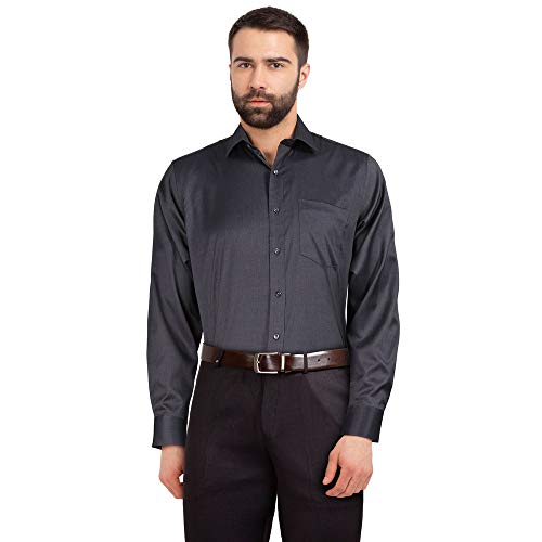 Image of Van Heusen Formal Checkered Shirt for Men| Premium Cotton| Full Sleeves| Slim Fit |Breathable Fabric