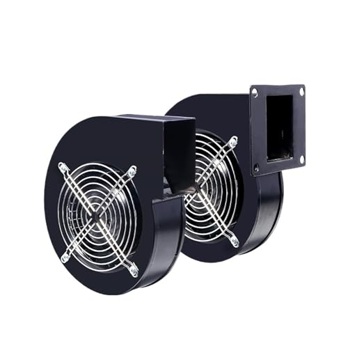 DEBLAN Small Industrial Frequency Centrifugal Fan 130FLJ0-B Industrial Cooling Fan Exhaust Blower 220V 380V 60W (Size : 130FLJ0 60W(Single Phase 220V no Sides))