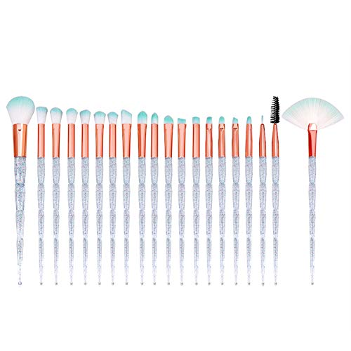 Preisvergleich Produktbild Milopon Make-up-Pinselsatz Foundation Pinsel Lidschattenpinsel Eyeliner-Pinsel Erröten Bürste Geburtstag Geschenk für Frauenmädchen 20pcs