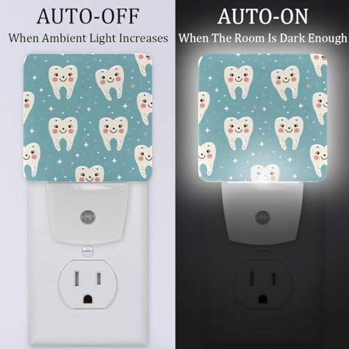 Lámpara de noche LED con sensor 2 unidades miniatura 2