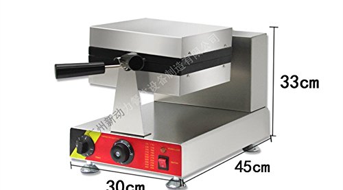 CGoldenWall NP-899 Commercial Waffle Maker Electric Waffle Machine No-stick Belgian Waffle Baker Flower Rotate Waffle Making Machine 110V/220V CE Certification – Bild 3