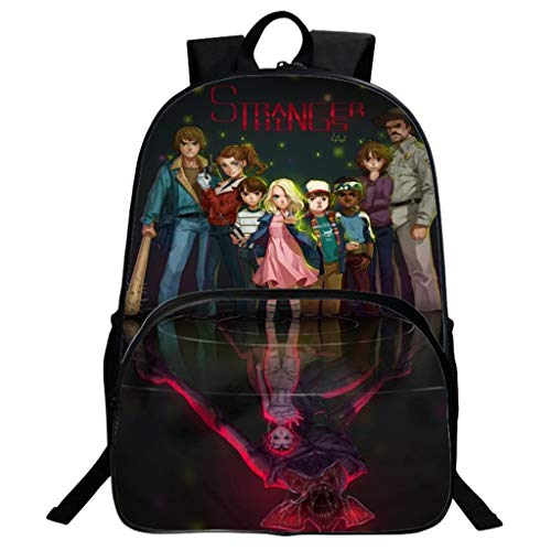 Mochila Stranger Things Mujer  Escolar Adolescente Chicas Primaria Mochilas y Bolsas