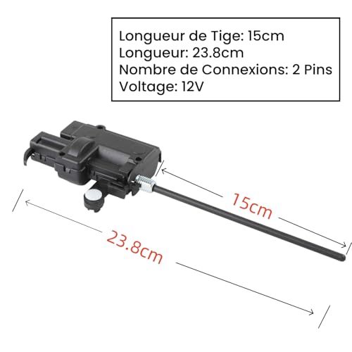 YAOPEI Moteur Actionneur Ouverture Trappe Carburant 788264742R 8200312600 – vue 2
