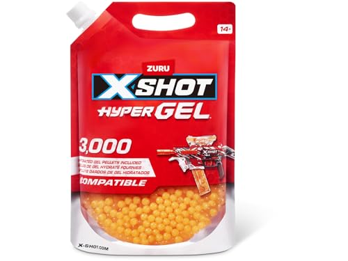 Recharge Hyper Gel ZURU X SHOT Gellet Refill 3000 pastilles prêtes à 'emploi - vue 3