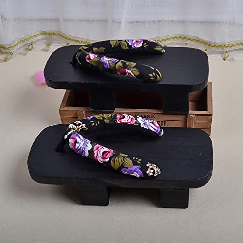 Zuecos japoneses para mujer y hombre Holibanna, sandalias de plataforma de verano 2