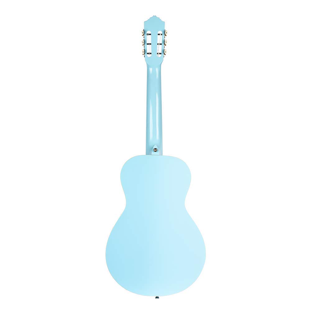 Ortega Guitars Chitarra Full Size - Gaucho Series - Corpo parlor - include Gigbag - Legno di Agathis / blue (RGA-SKY)