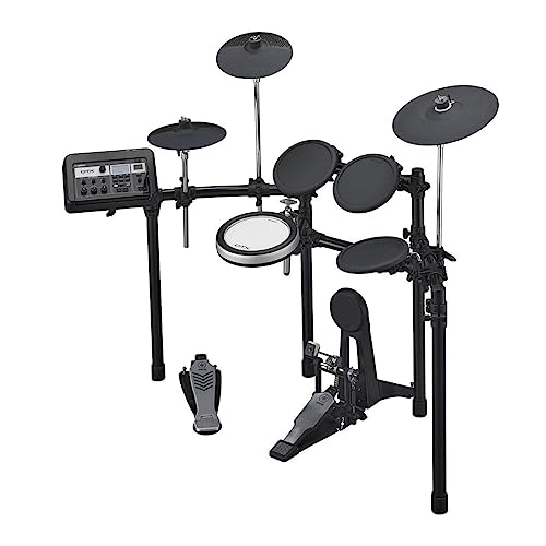 Image of Yamaha DTX6K-X Electronic Drum Set with DTX-PRO Module, 70 Premium Customizable Kits, Kit Modifier Controls, USB Audio /MIDI, Silent Silicone Heads, DTX Touch Sound Editor Smart App | Dtx-Pro with Kit Modifier, 8-Inch Tcs 3-Zone Snare, 13-Inch 3-Zone Ride, USB Audio and Midi, Dtx-Touch App