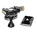 Koolehaoda Testa a sfera panoramica multifunzione a 360 °, Treppiede Ballhead con 1/4 "piastra a sgancio rapido e livella a bolla, per fotocamere con treppiede, monopiede, cursore e DSLR