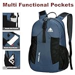 Lightweight Packable Backpack 25L Small Lightweight Backpack for Travel Hiking Daypack Foldable Daypack for Women Men Blue - Image 5
