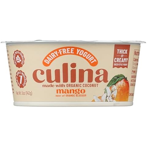 CULINA Mango Orange Blossom Coconut Yogurt, 5 OZ Cover
