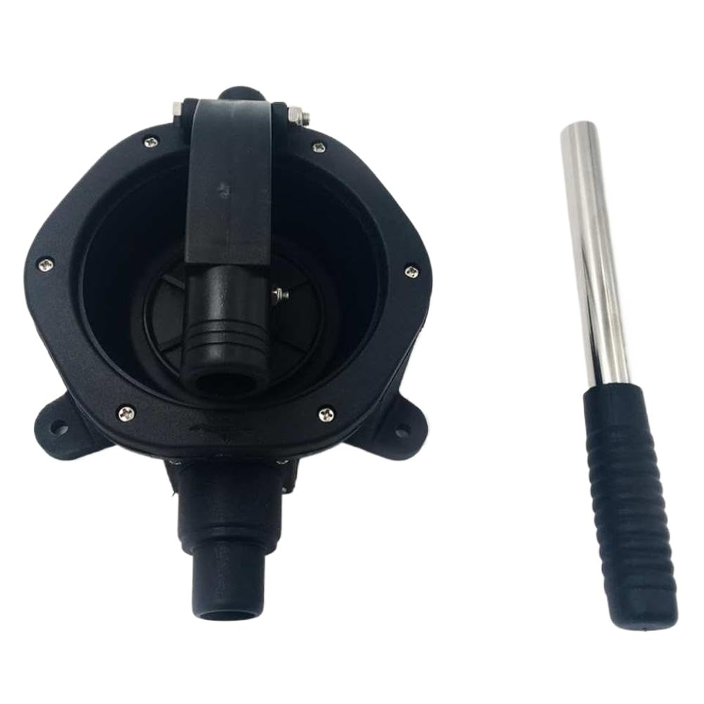 Pompa di sentina manuale autoadescante Five Oceans da 15 GPM per il trasferimento delle acque reflue, compatibile con la barca da pesca RV