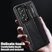 Fofvccv for Samsung Galaxy Z Fold 7 Wallet Case with S Pen Holder & Card Slots, Slim PU Leather Shockproof Business Protective Cover with Kickstand for Galaxy Z Fold7 SKB Black