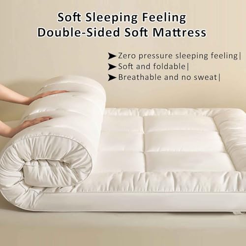 Divano letto matrimoniale pieghevole morbido peluche biancheria da letto per casa e camera degli ospiti, ideale per spazi minimalisti e tradizionali, comoda soluzione per dormire