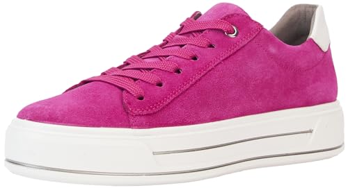 ara Damen Canberra Sneaker, PINK,Weiss, 39 EU Weit