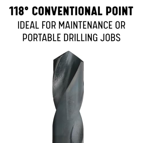 Image of Drill America POU Series 1 /2-Inch HSS NPS Tap (National Pipe Straight) and 47 /64-Inch HSS Drill Bit Kit
