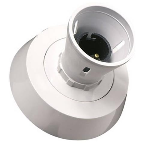 Batten Lamp Holder T2 Clear Base LG8327 Cover