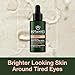 Botanics All Bright Caffeine Eye Serum - 3% Caffeine Awakening Under Eye Serum for Dark Circles and Puffiness - Refresh & Brighten Tired Eyes - Vegan & Cruelty Free (0.84 Fl Oz)