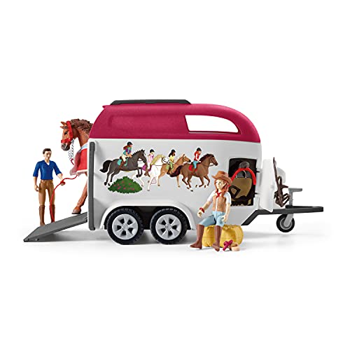 schleich 42535 Abenteuer mit Auto und Pferdeanhänger, für Kinder ab 5-12 Jahren, HORSE CLUB - Spielset – Bild 5
