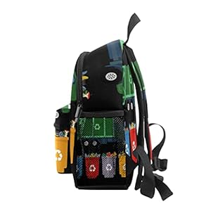 FCZ Kids School Bag Girls Boys Preschool Toddler Backpack for Boy Girl Lightweight Shoulder Book Bag for Kids Perfect Back Pack for Toddler to Kindergarten Garbage Truck Trash FCZ Kids School Bag Girls Boys Preschool Toddler Backpack for Boy Girl Lightweight Shoulder Book Bag for Kids Perfect Back Pack for Toddler to Kindergarten Garbage Truck Trash