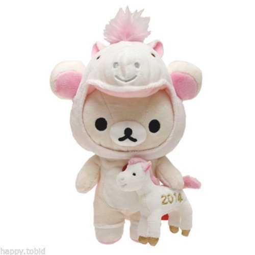 リラックマ　お正月限定ぬいぐるみ　3体セット　2009年 San-Xネット リラックマ お正月ぬいぐるみ