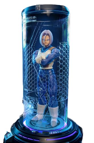 86TOYS KH-02B 1/12 Base Light Up Figure Accessoires Support noir 6 pouces