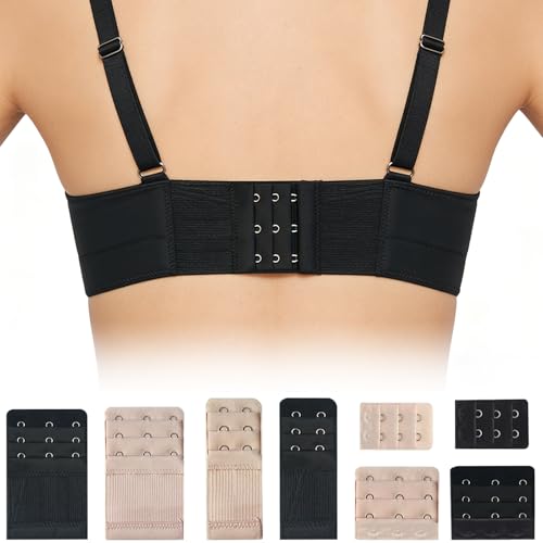 Image of 16 /32 Pcs Bra Extenders, Women Ladies Stretchy Bra Band Extension 2 Hooks / 3 Hooks, Lingeries Bra Strap Extender
