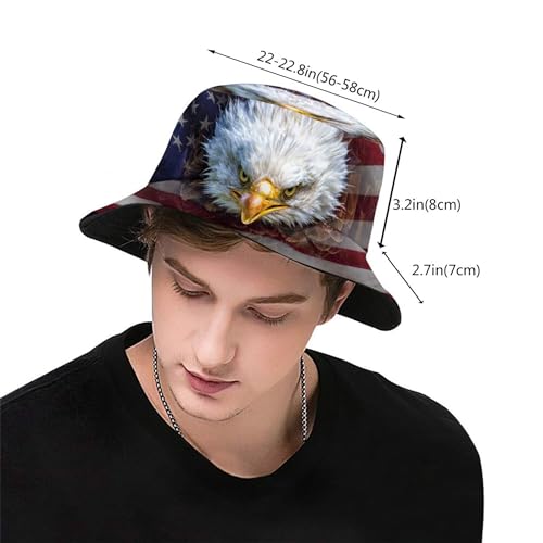 Image of Bucket Hat for Women Men, Fashion Print Outdoor Beach Hat Packable Sun Cap for Travel Hiking