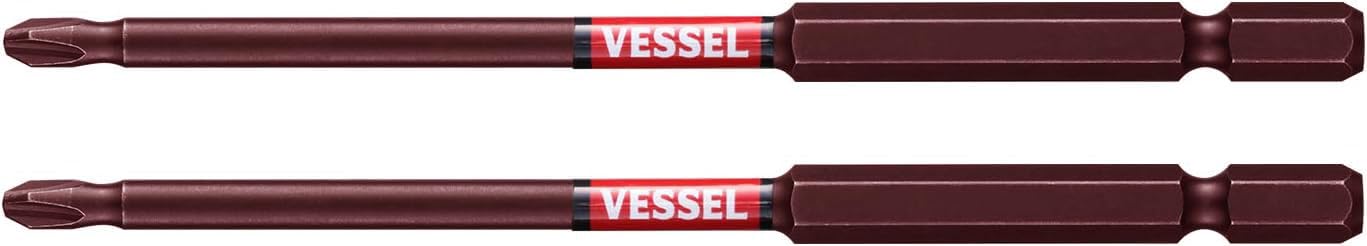 Recessed SAKISUBO Bit(2 piece set) [No.SS162120] (Ph No.2 x O/D 4.5 x 120 2PC Set) (Japan Import)