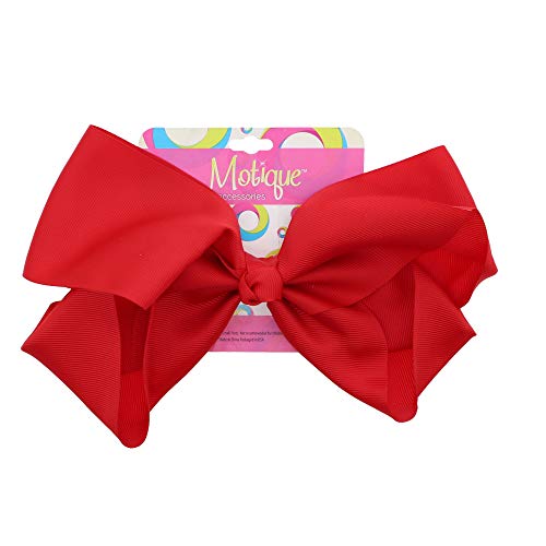 Pinza lazo extra grande para cabello, 8 pulgadas, rojo miniatura 4