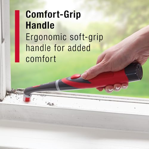 Image of Rubbermaid Reveal Power Scrubber 5-Piece Kit, Cordless Electric Battery Powered Spin Scrub Brush, Water Resistant, for Home /Kitchen /Bathroom /Grout /Tile /Shower /Tub