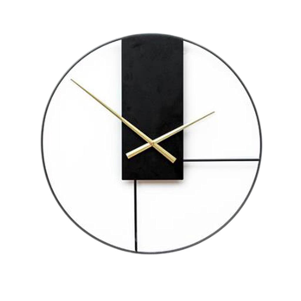 Horloge murale quartz électronique muet grand format pour salon et maison moderne 53cm