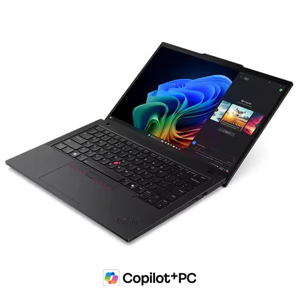 Image of Lenovo ThinkPad T14 Gen 6 Intel Core Ultra 7 268V vPro, 14 inch WUXGA (1920 x 1200), Touch, 400 nits, 32GB RAM DDR5, 4 TB SSD, Integrated Arc Graphics 140V, Backlit KYB, Fingerprint Reader, Win 11 Pro