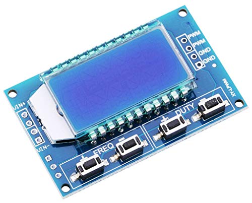 Image of DAOKI 2PCS Signal Generator Module DC 12V 24V Adjustable Module PWM Pulse Frequency Duty Cycle Square Wave Display 5V + 40 PIN