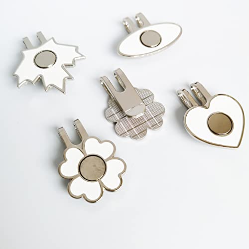 Novidade Grampos magnéticos para chapéu de golfe e marcadores de bola para luvas de golfe, chapéus,