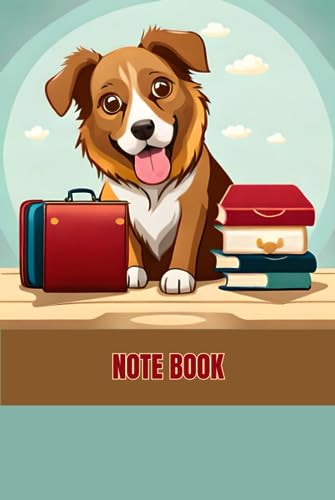 Note Book: Funny Puppy Back to School, Lined Journal, Hardcover,120 Pages, Ideal for Mom, Dad, Kids and Funny Puppy Lovers image 2