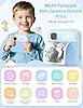 Kids Camera Instant Print, 1080P HD Digital Video Kids Instant Camera for Girl Boys, Toddler Toys for Children Age 3-12 with 3 Rolls Print Paper & 32G Card (Blue) #1