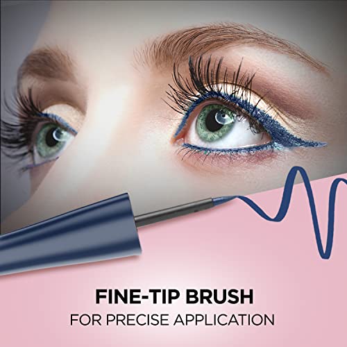 Image of FACESCANADA Magneteyes Color Eyeliner Gel - Dazzling Blue,4 Ml|Glossy Finish|24Hr Long-Lasting|Waterproof|Smudgeproof|Precise Application|Intense Color Payoff|Almond Extract & Vitamin E (Pack of 2)