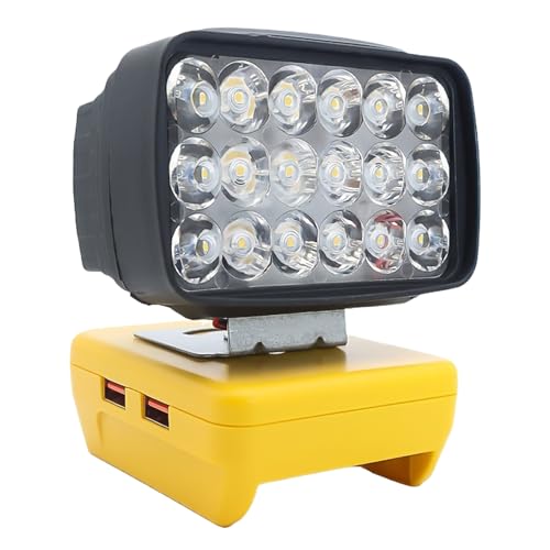 Projecteur LED sans fil rechargeable pour bricoler et s'éclairer partout