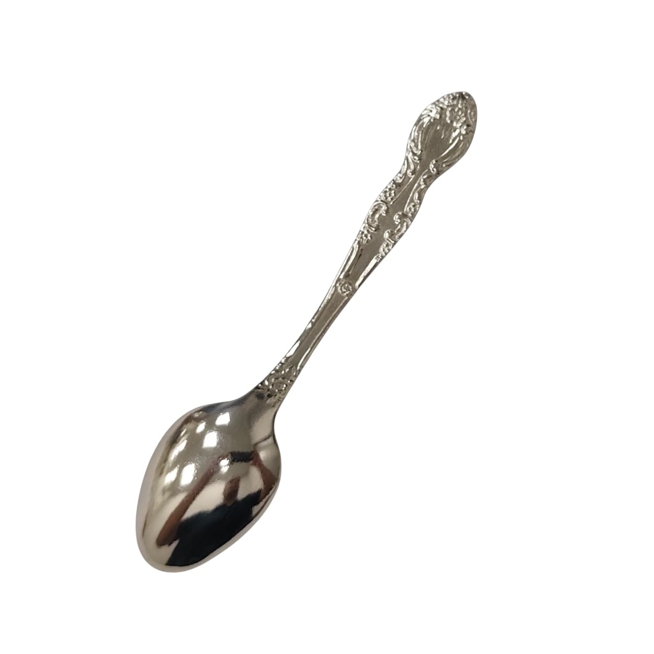 Handgefertigter 925er Silberlöffel – Gestempelt 925 – Nickelfrei – 18,2g – 25x116mm – Polierte Gravur – Sammler & Elegant