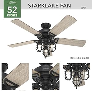 Hunterfancompany50409hunterrustic52inchstarklakeindoororoutdoorceilingfanwith3lededisonbulbspullchaincontrolandquiet3speedmotor52naturalironfinish Urban Country Home Decor Hunter fan company 50409 hunter rustic 52 inch starklake indoor or outdoor ceiling fan with 3 led edison bulbs pull chain control and quiet 3 speed motor 52 natural iron finish urban country home decor